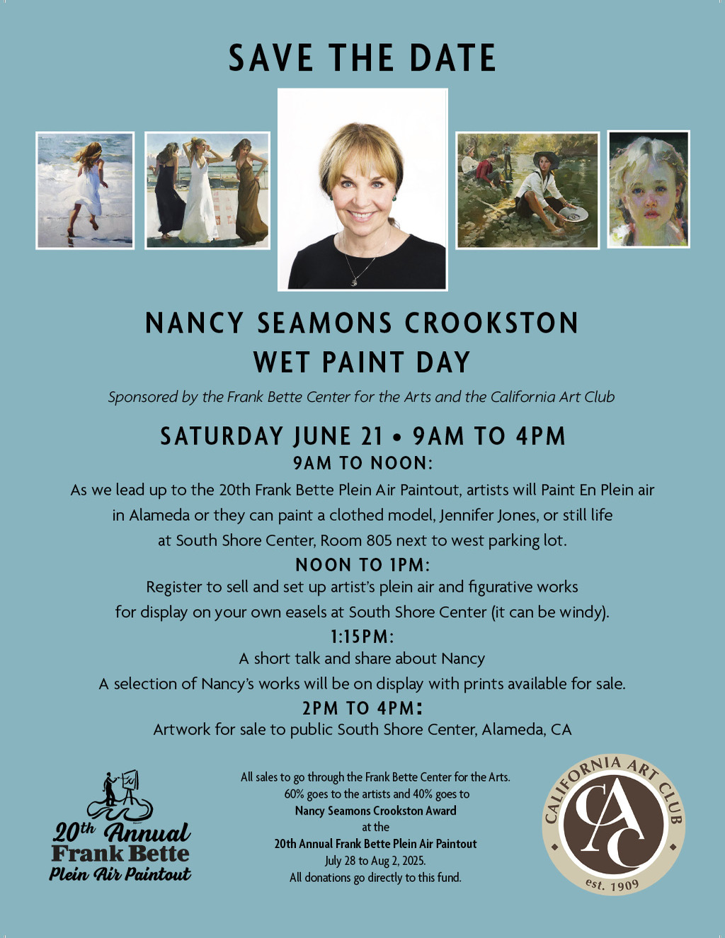 Frank Bette Center For the Arts South Shore Center  Alameda promotion flier on Digifli com