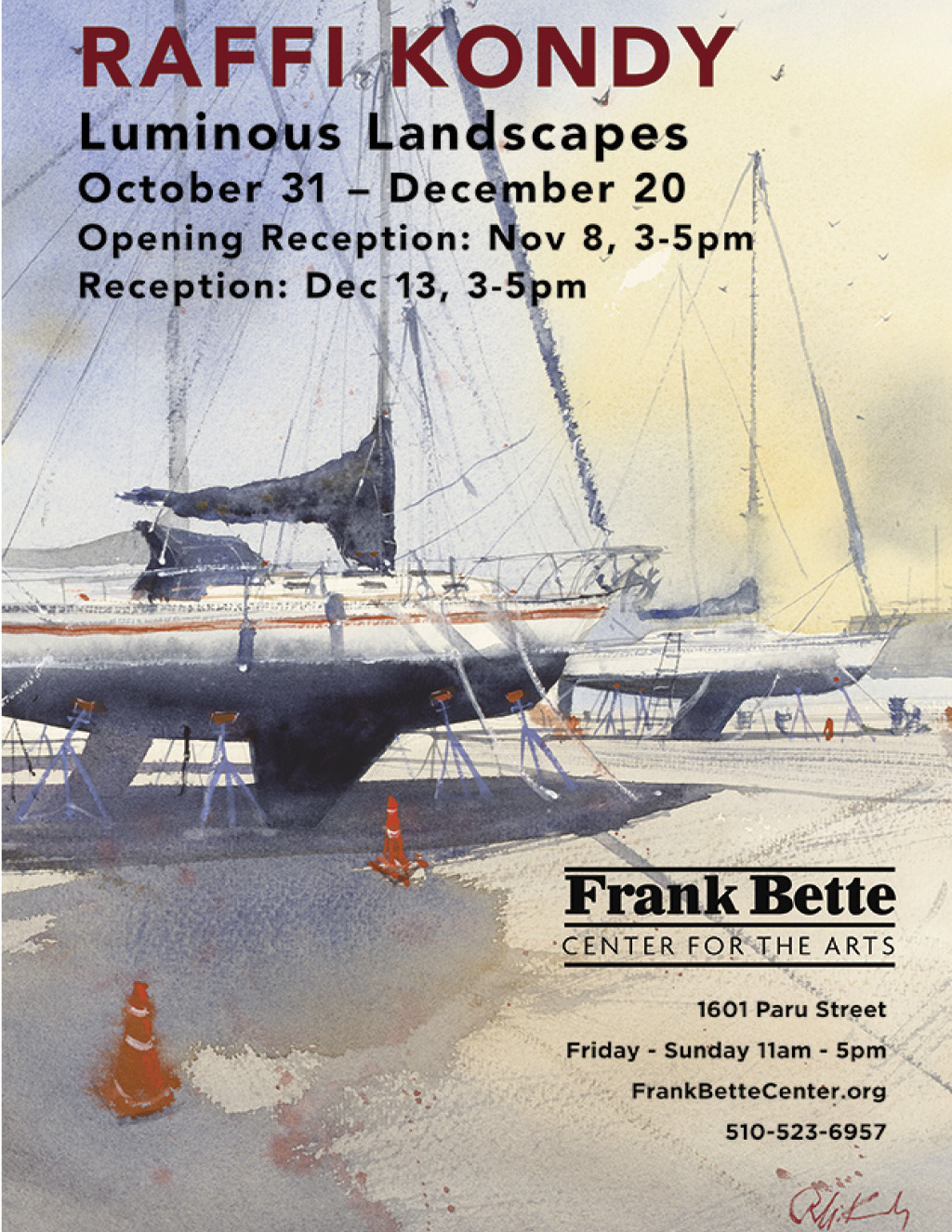 Frank Bette Center For the Arts Frank Bette Center for the Arts  Alameda promotion flier on Digifli com