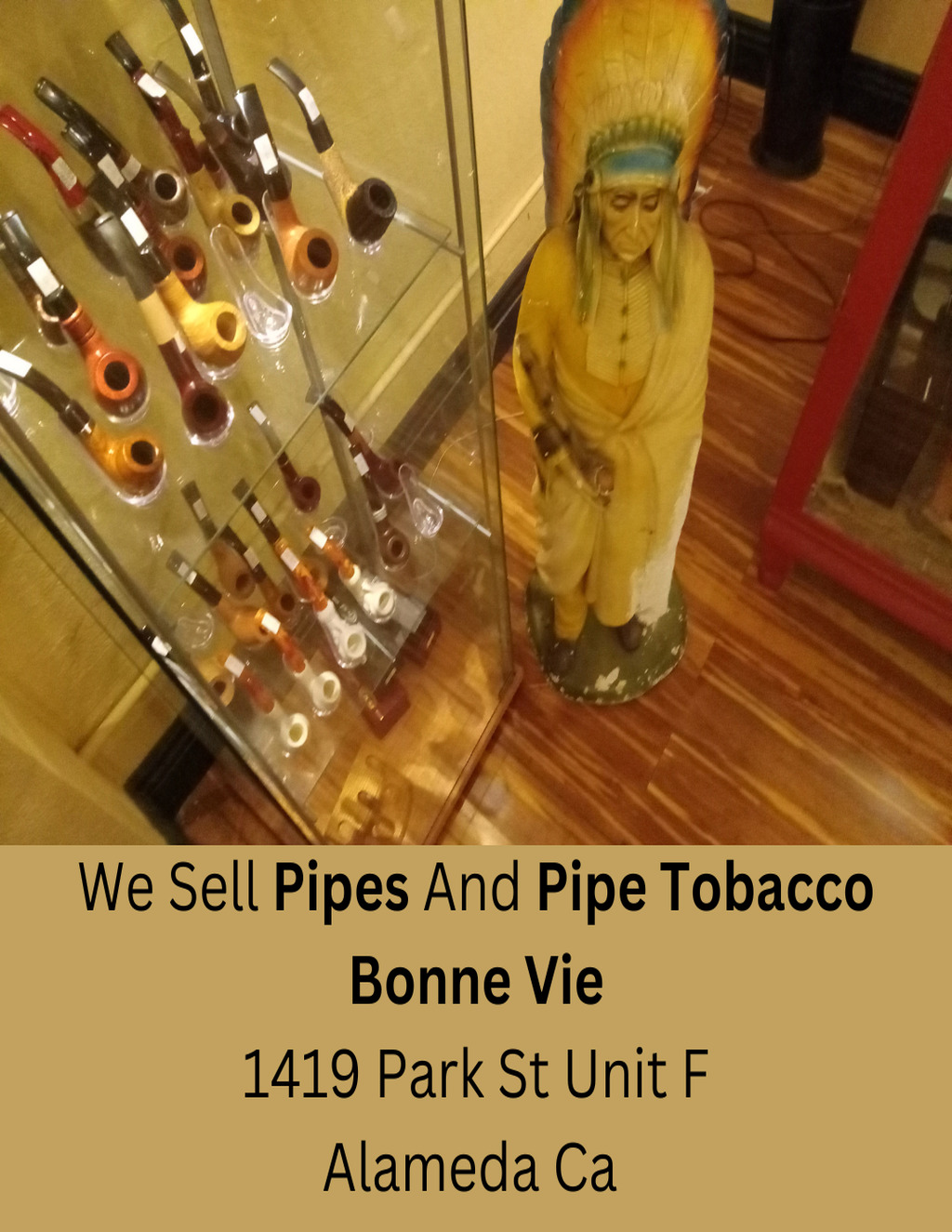 Park Street Plaza Park Street Plaza Sells Pipes and Pipe Tobacco  promotion flier on Digifli com