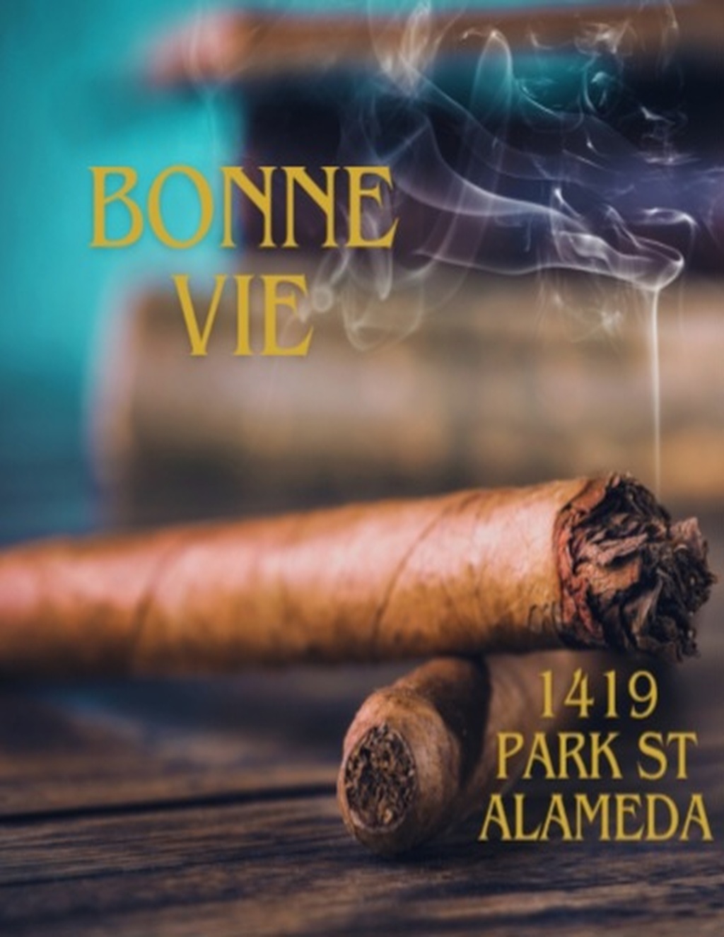 Park Street Plaza Welcome to BONNE VIE   in Alameda  promotion flier on Digifli com