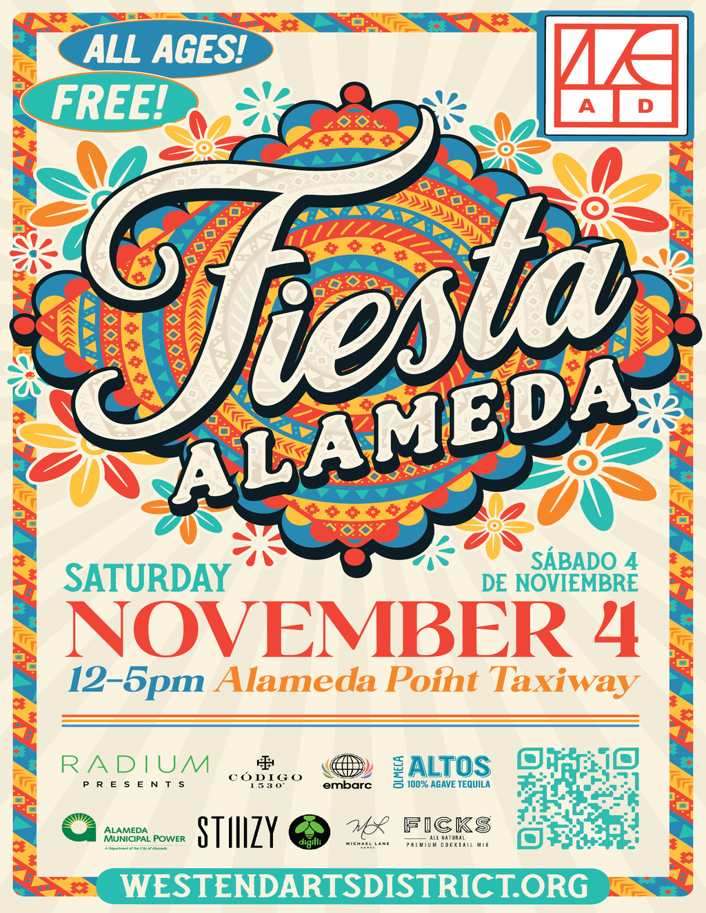  Celebrate with ALL AGES at the Alameda Point Taxiway this Saturday  promotion flier on Digifli com