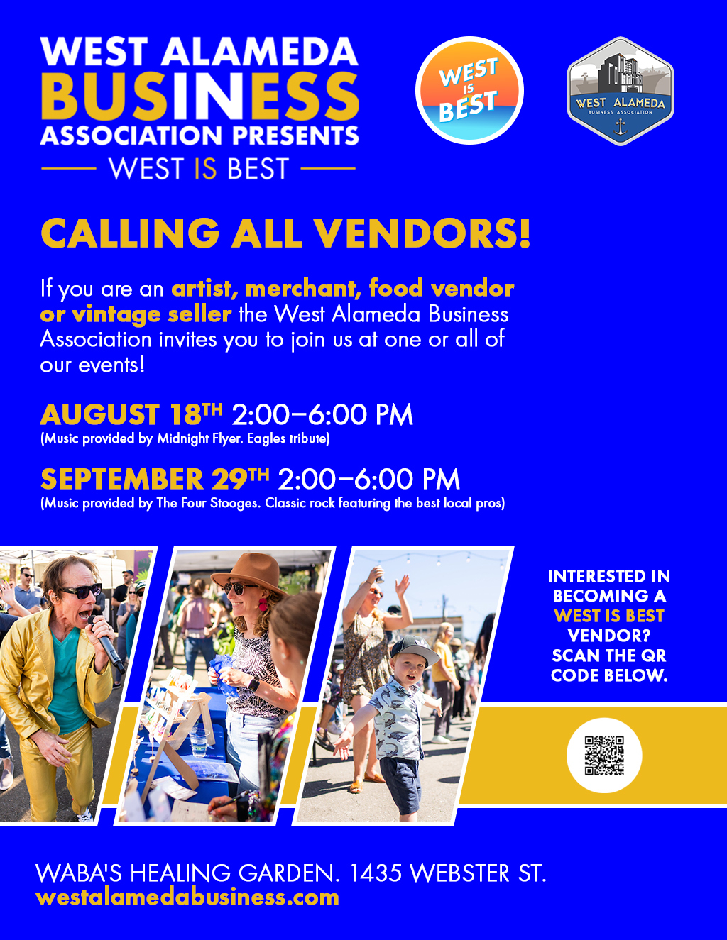 West Alameda Business Association Get Ready for the West Alameda Business Association s  West Is Best  Events  promotion flier on Digifli com