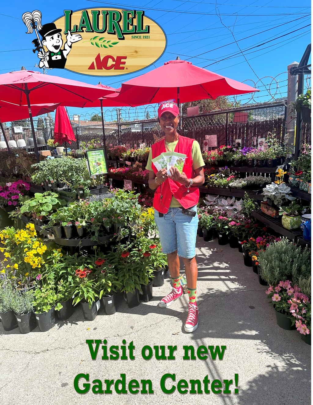 Laurel Ace Hardware Discover the All New Garden Center at Laurel Ace Hardware  promotion flier on Digifli com