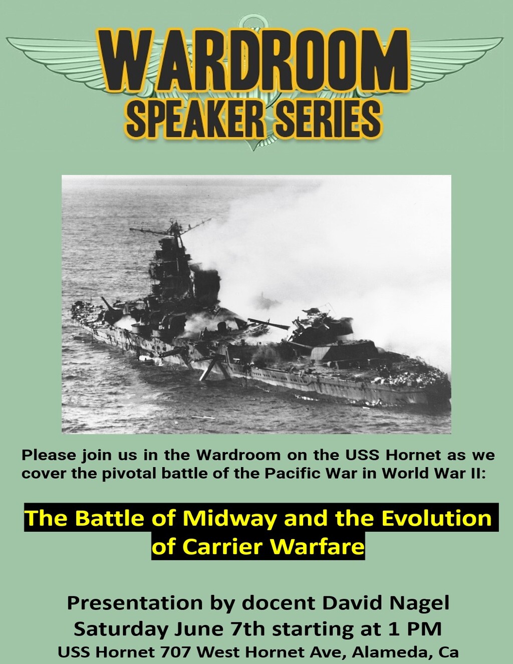 USS Hornet   Sea  Air and Space Museum USS Hornet  Alameda promotion flier on Digifli com