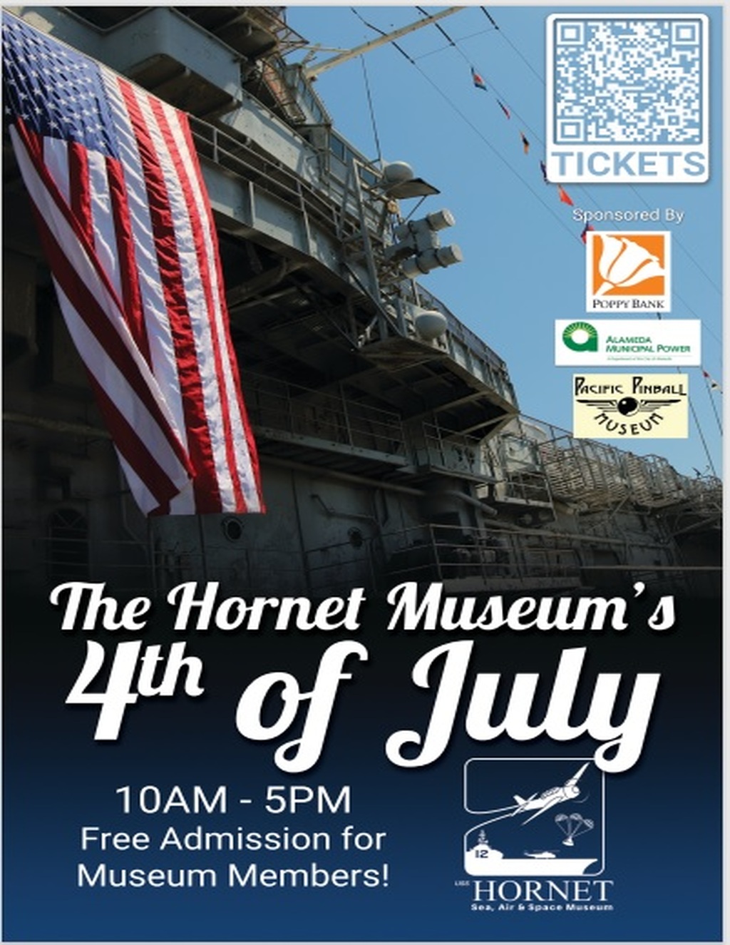 USS Hornet   Sea  Air and Space Museum USS Hornet Museum in Alameda  CA promotion flier on Digifli com