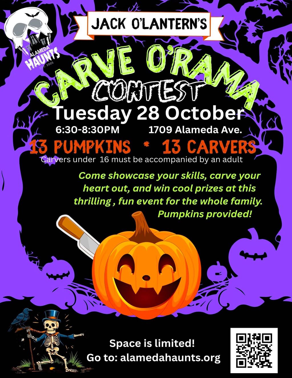 unkown Alameda Haunts  Alameda promotion flier on Digifli com