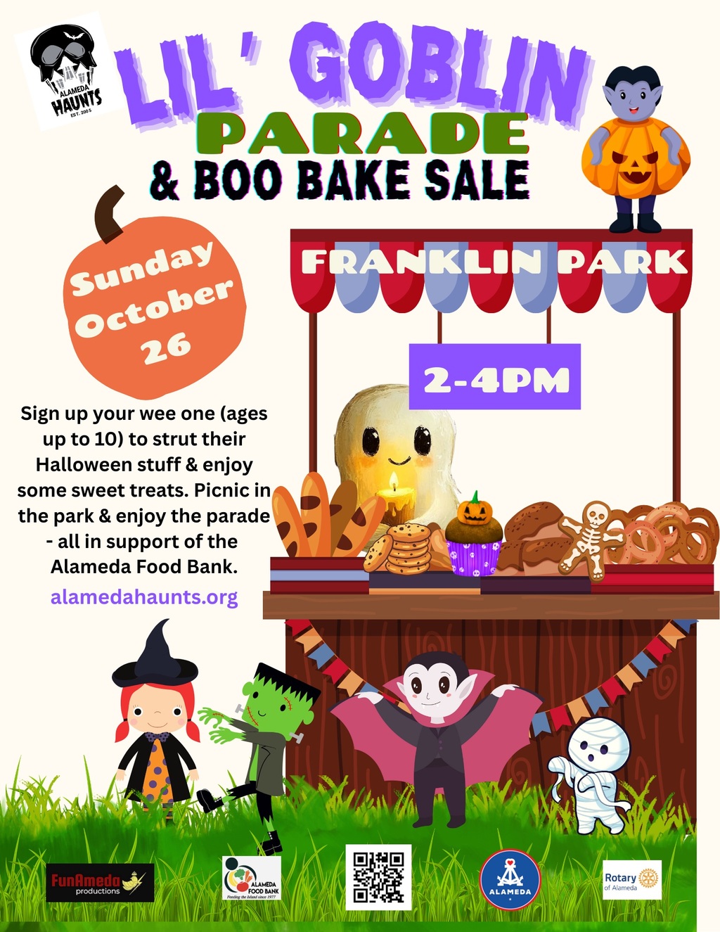 unkown Franklin Park  Alameda promotion flier on Digifli com
