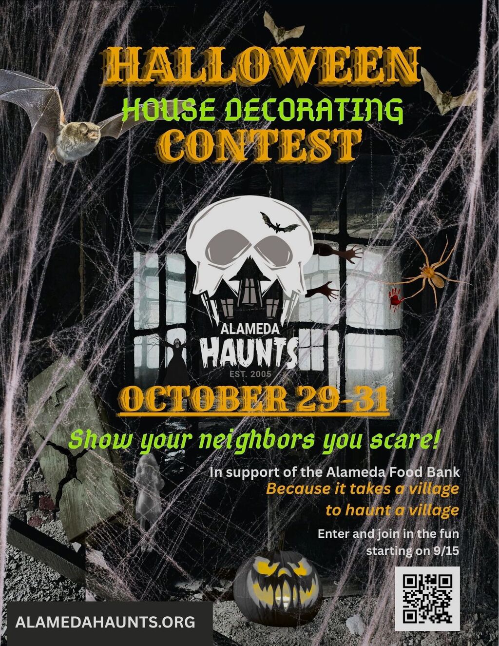 unkown Alameda Haunts  Alameda promotion flier on Digifli com