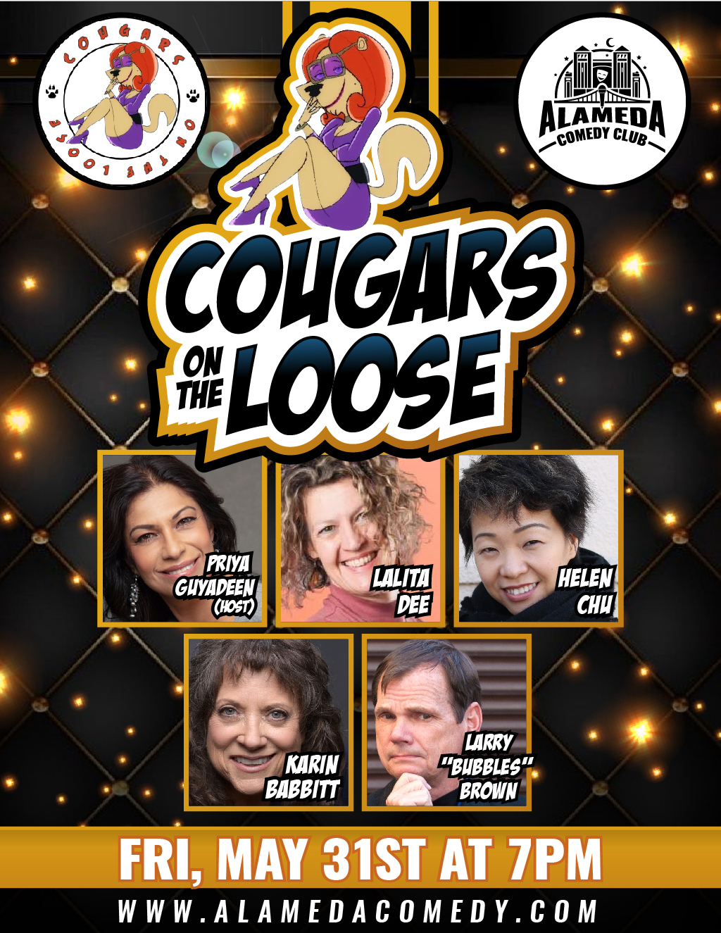 Alameda Comedy Club Join us for a night of laughs at Alameda Comedy Club  promotion flier on Digifli com