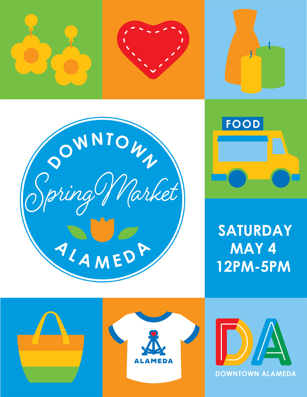  The SpringMarket in Downtown Alameda  A Must Visit for Foodies promotion flier on Digifli com