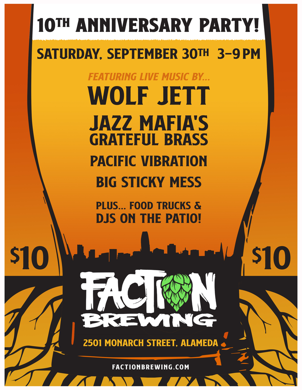 FactionBrewingCelebrateFactionBrewings10thAnniversarypromotionflieronDigiflicom