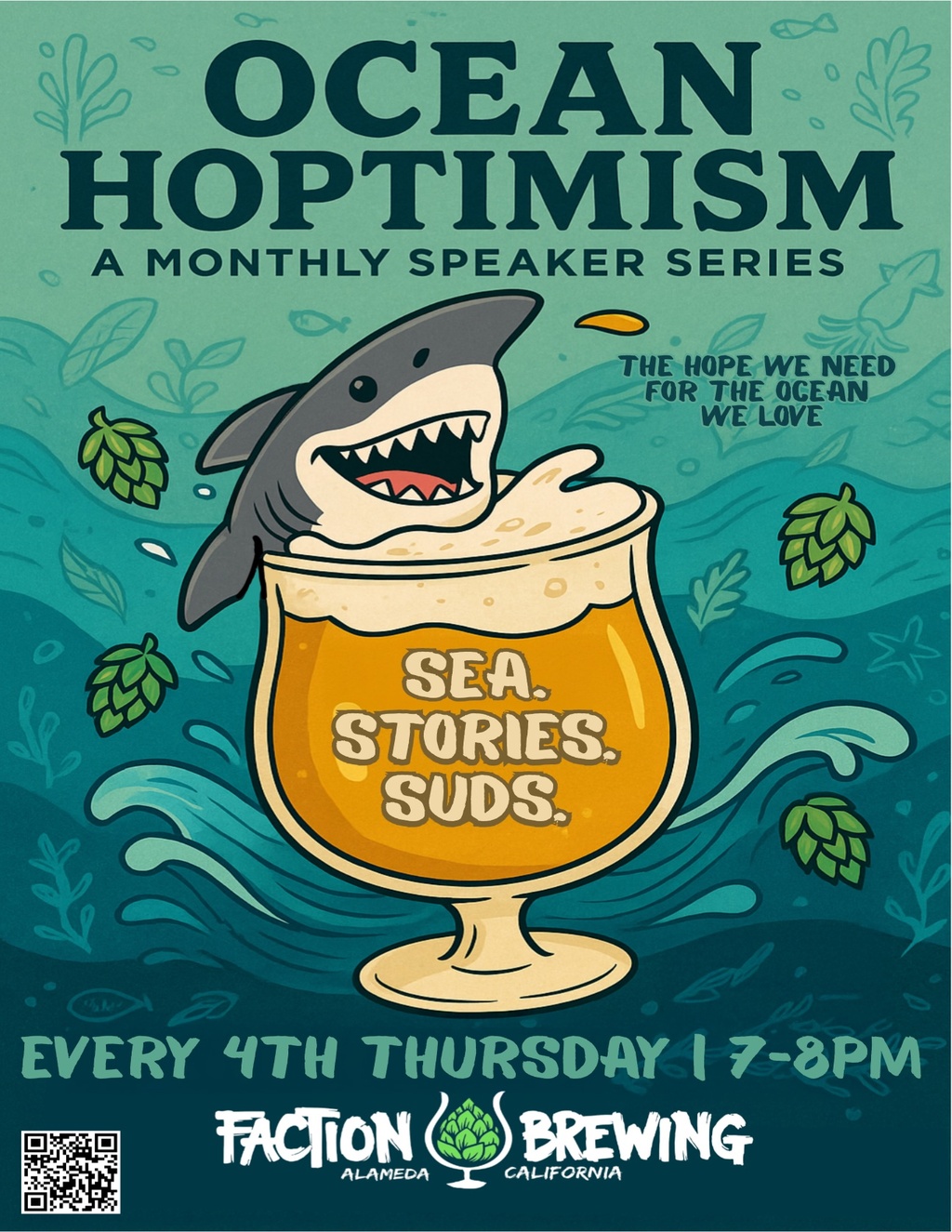Faction Brewing Faction Brewing  Alameda promotion flier on Digifli com