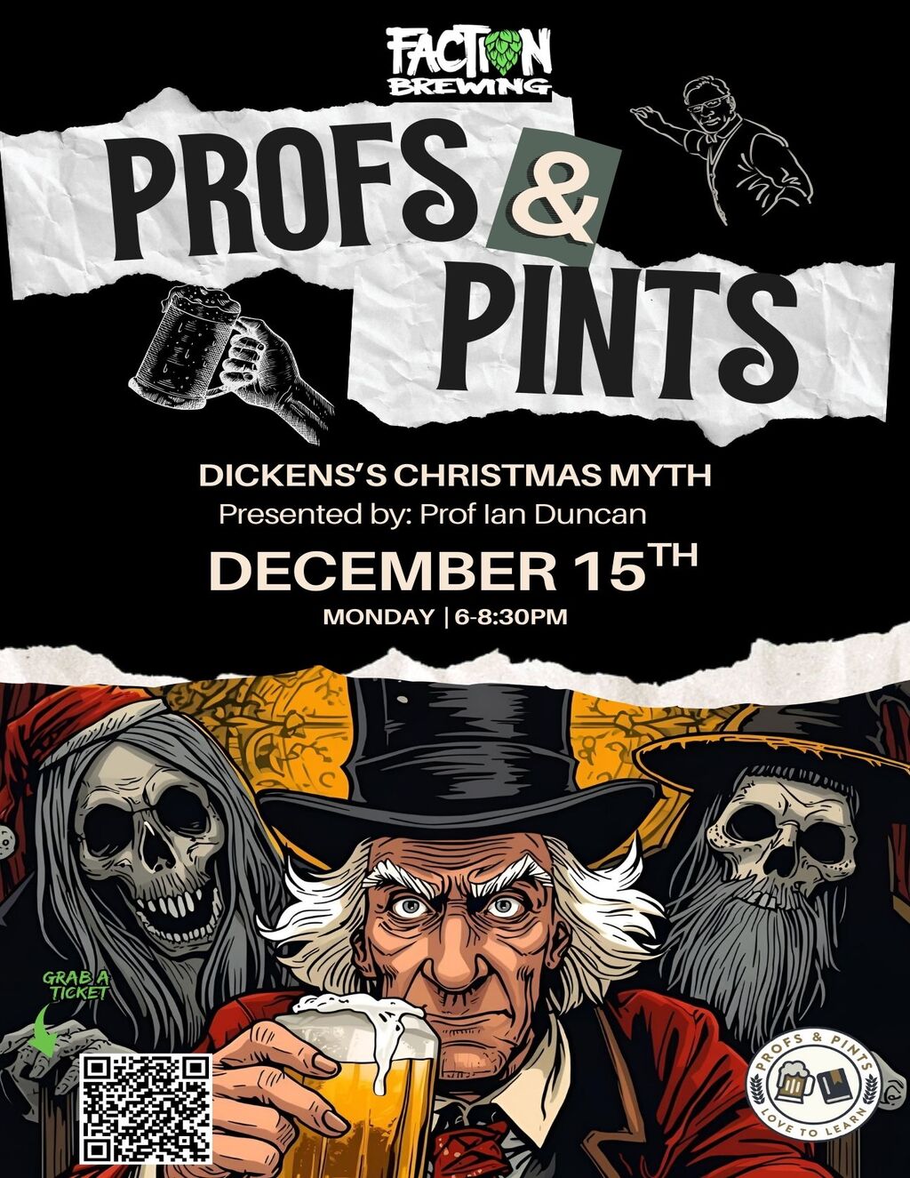 Faction Brewing Faction Brewing  Alameda promotion flier on Digifli com