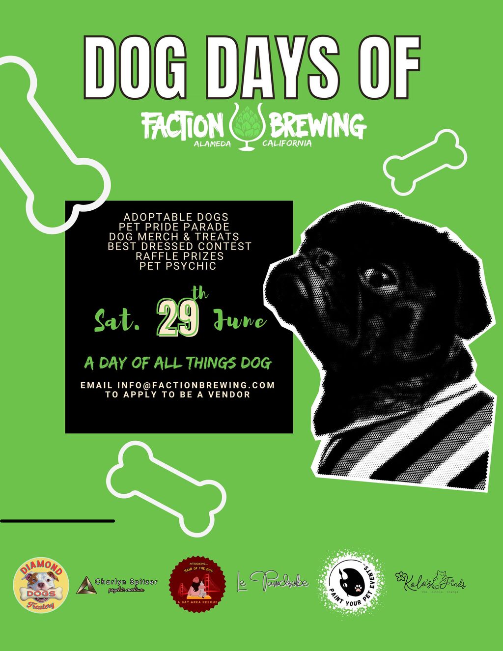 Faction Brewing Get Ready for the Most Paw some Event of the Summer  promotion flier on Digifli com