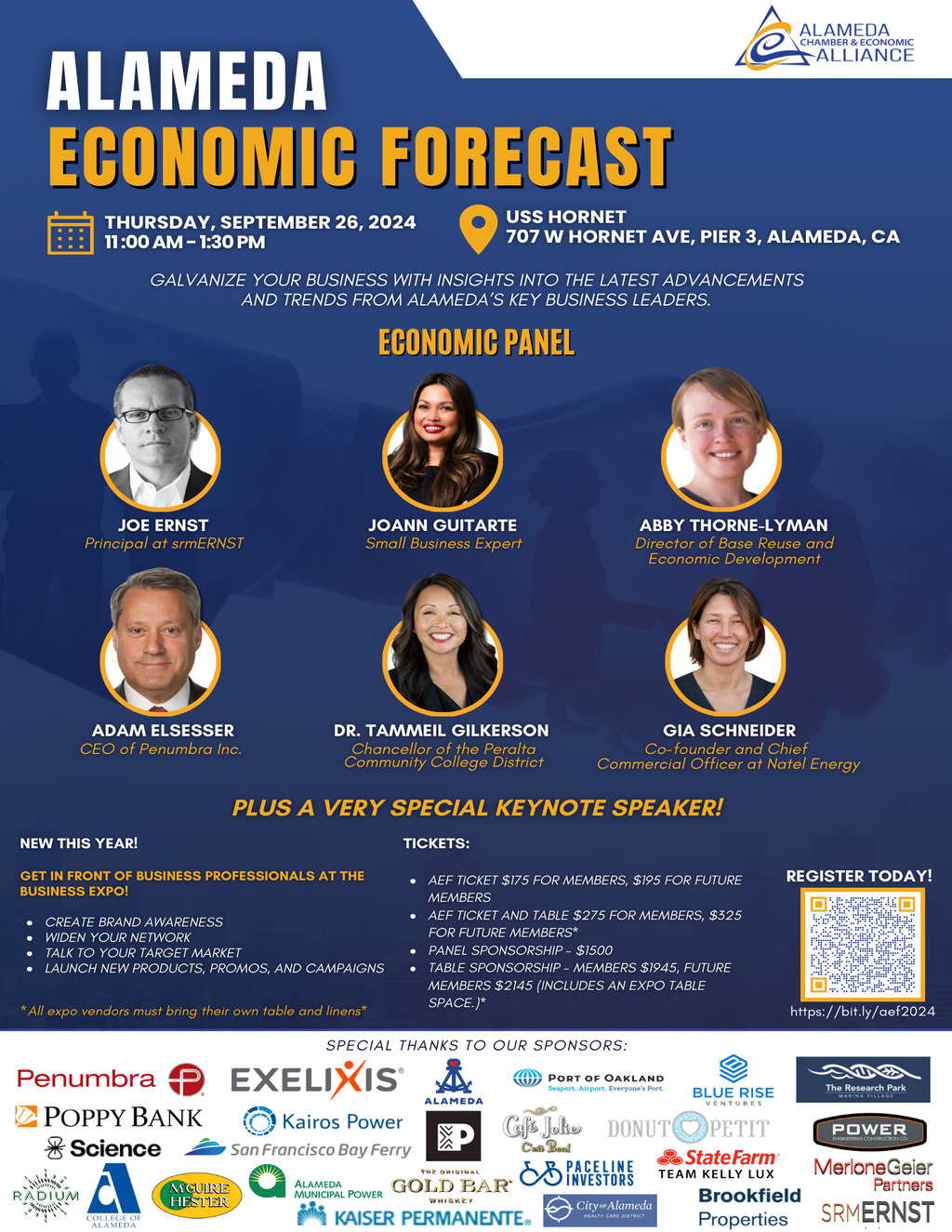 Alameda Chamber Of Commerce Don t Miss the Alameda Economic Forecast Event  promotion flier on Digifli com