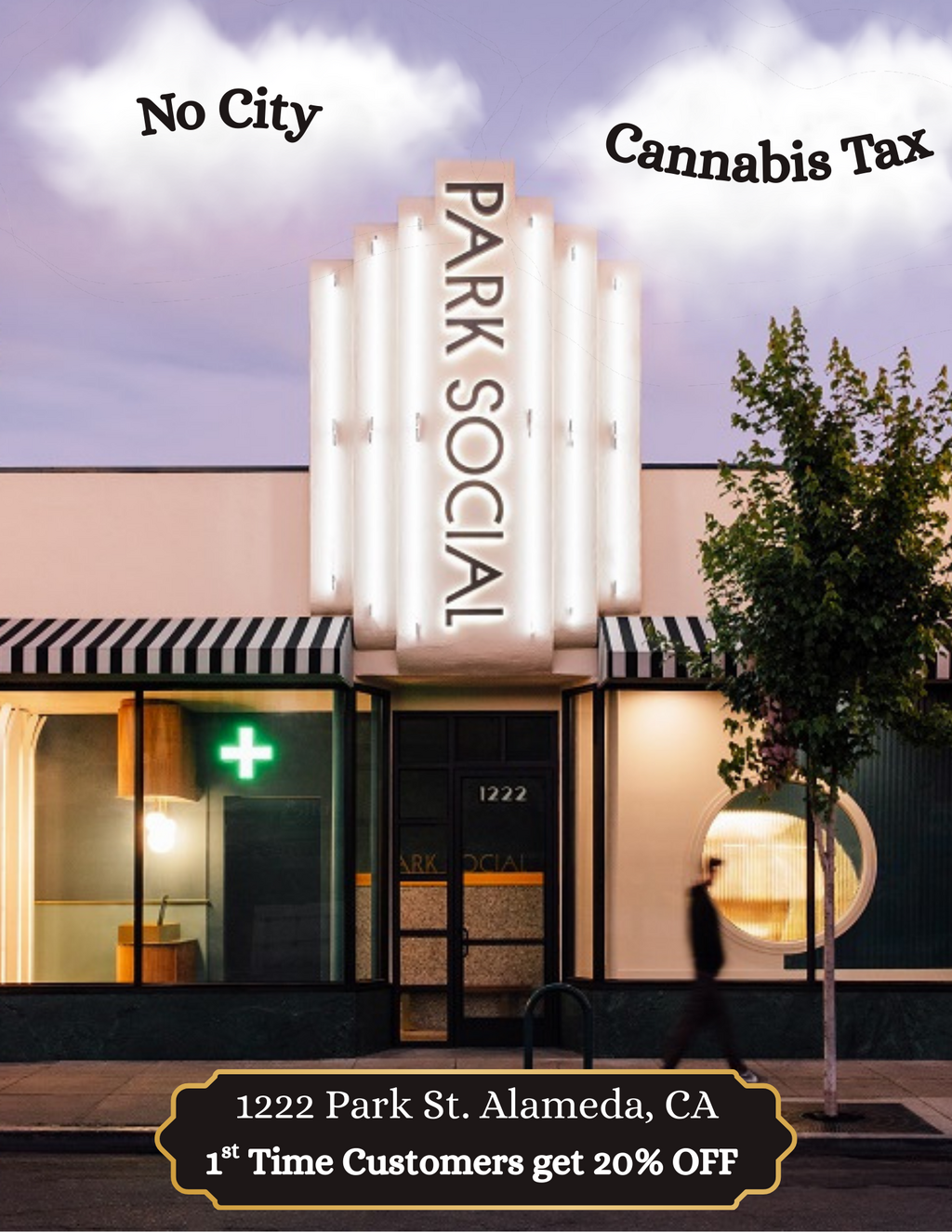 Park Social Park Social  Alameda  New Customer Promotion promotion flier on Digifli com