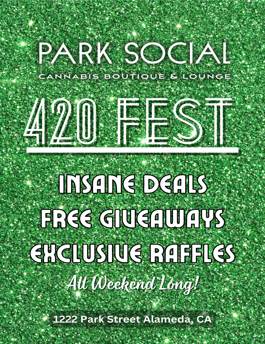 Park Social Join Us at Park Social for an Incredible Weekend  promotion flier on Digifli com