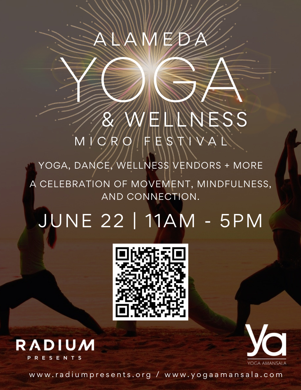 Yoga Amansala 1217 Park St  Alameda   Alameda  CA promotion flier on Digifli com