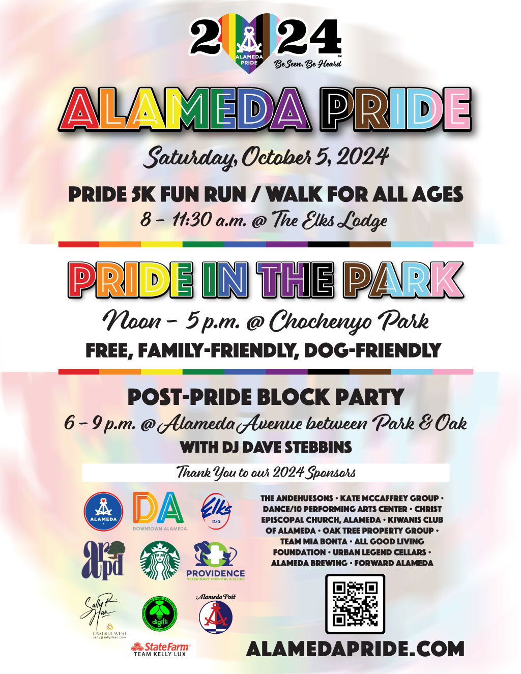 Chochenyo Park Alameda Pride Party Extravaganza at Chochenyo Park  Alameda promotion flier on Digifli com