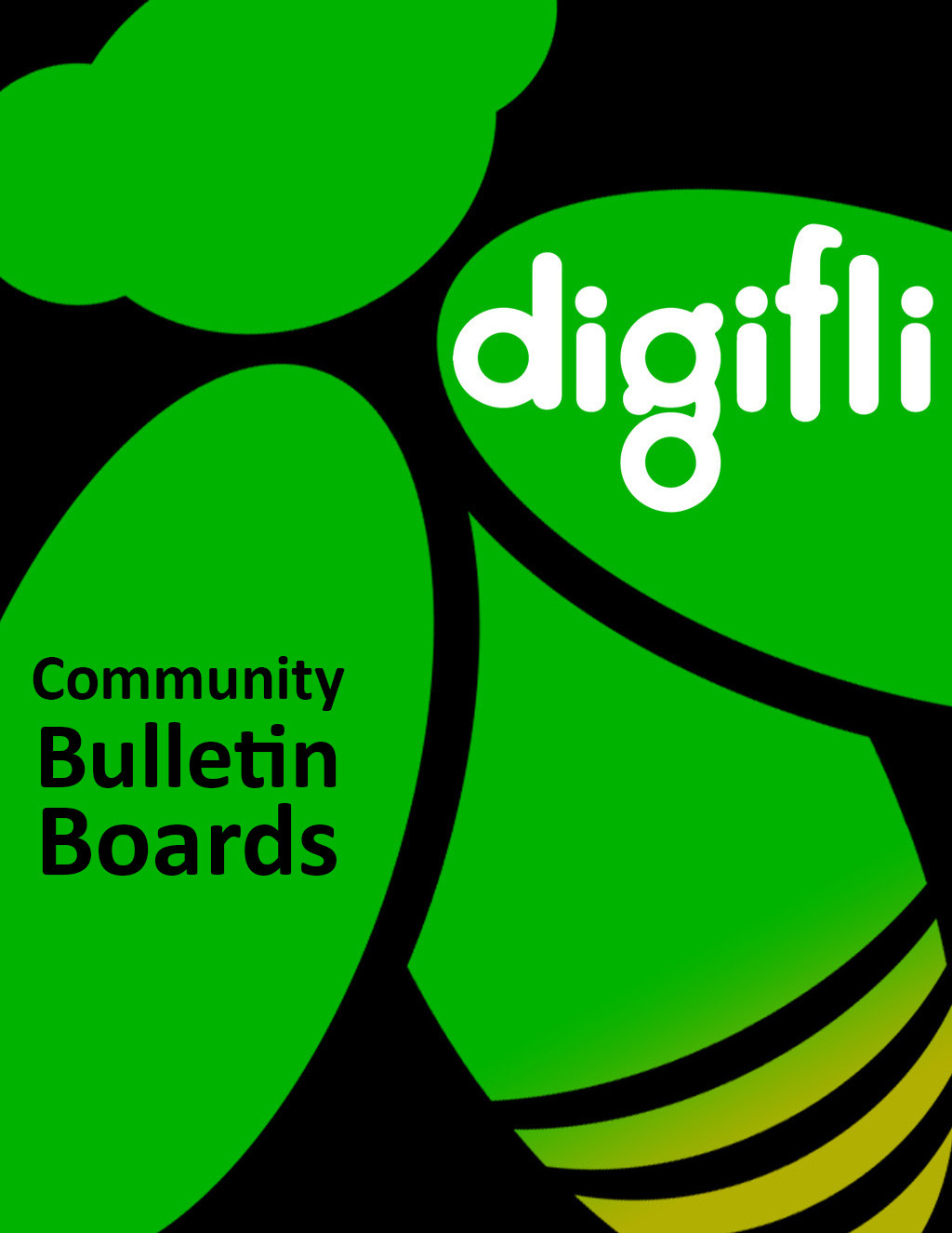 Digifli Community Bulletin Boards Welcome to the Digifli Community Bulletin Boards  promotion flier on Digifli com