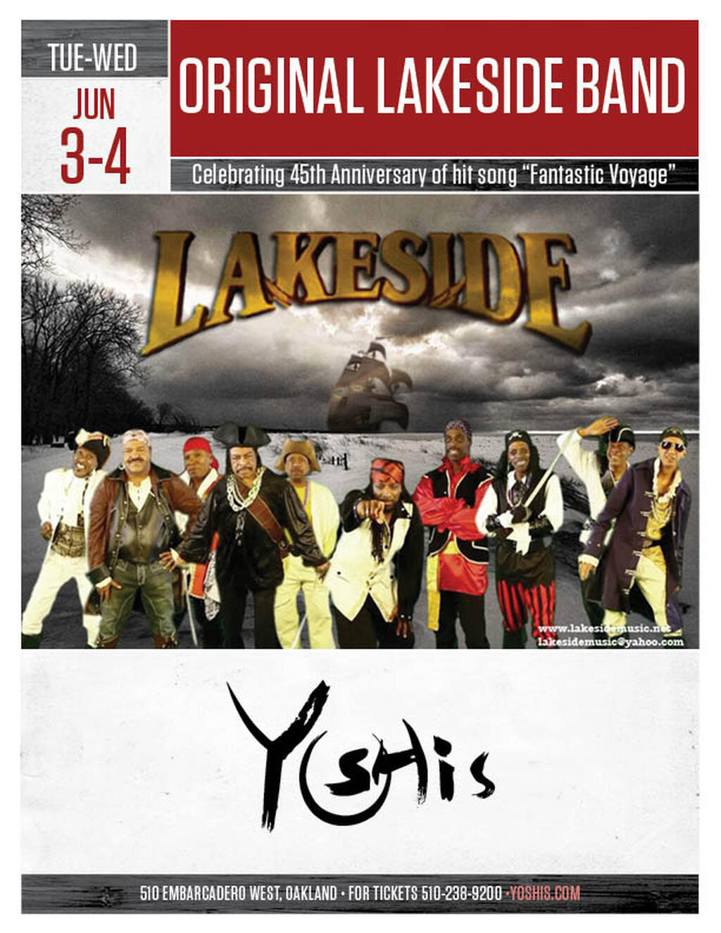 Yoshi s Yoshi s  Oakland promotion flier on Digifli com