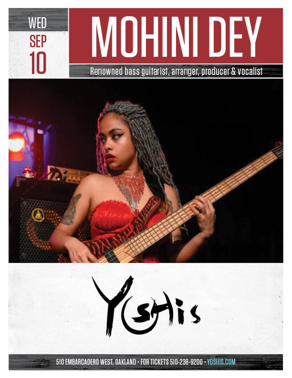 Yoshi s Yoshi s  Oakland promotion flier on Digifli com