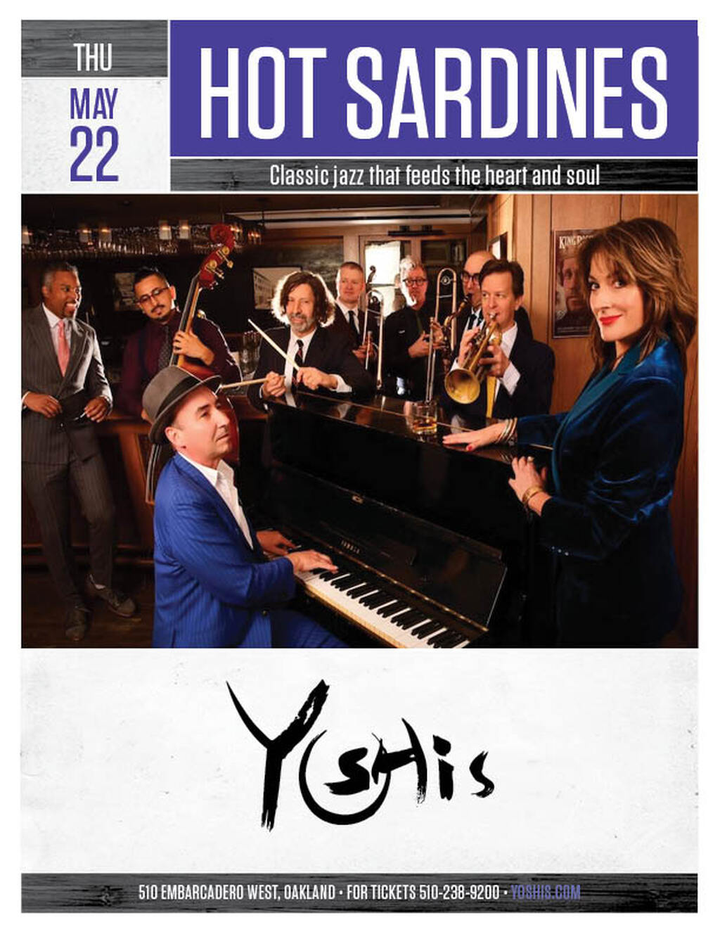 Yoshi s Yoshi s  Oakland promotion flier on Digifli com