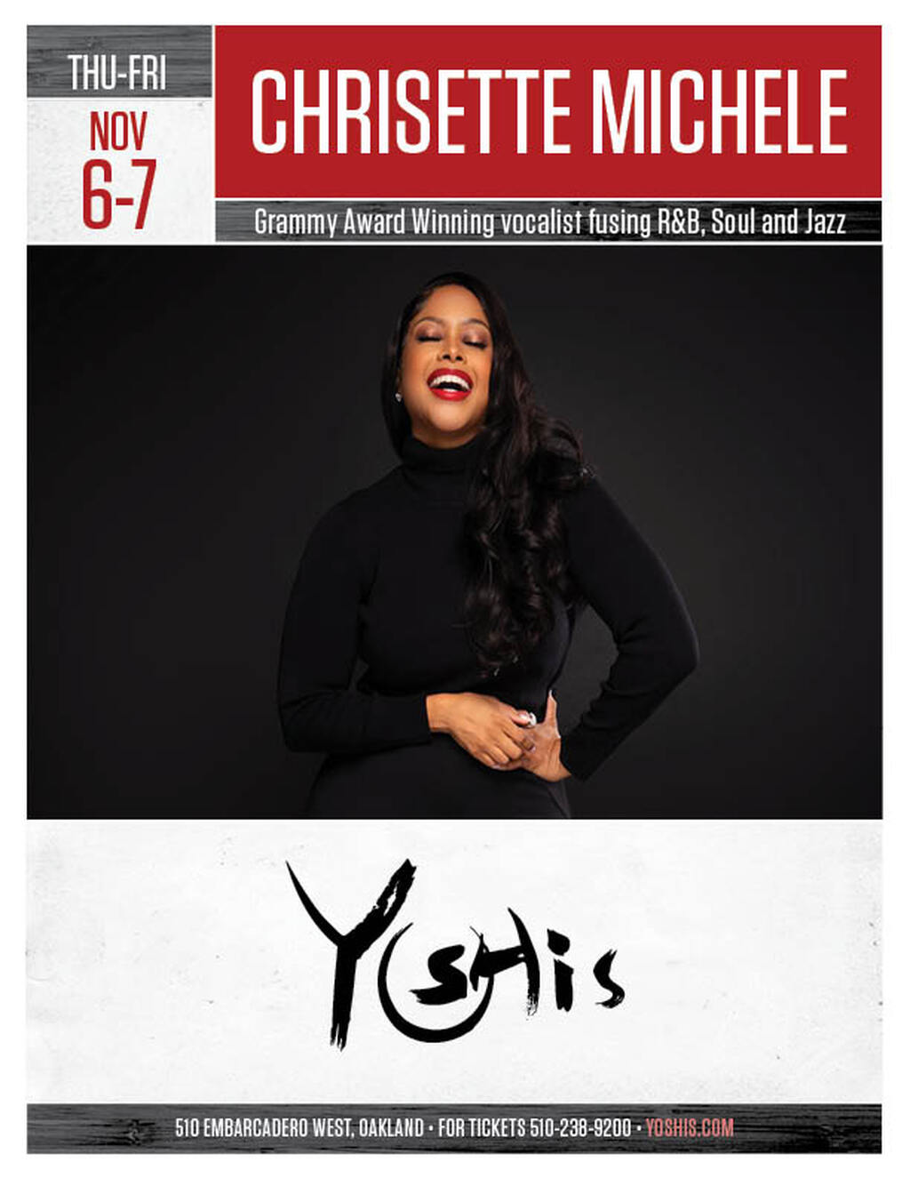 Yoshi s Yoshi s  Oakland promotion flier on Digifli com