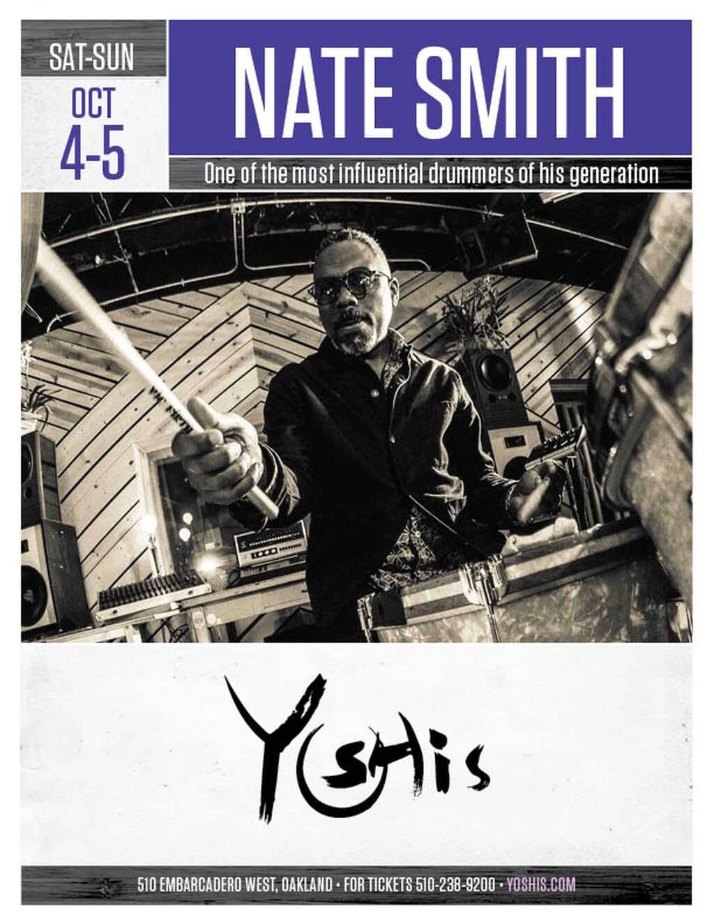 Yoshi s Yoshi s  Oakland promotion flier on Digifli com