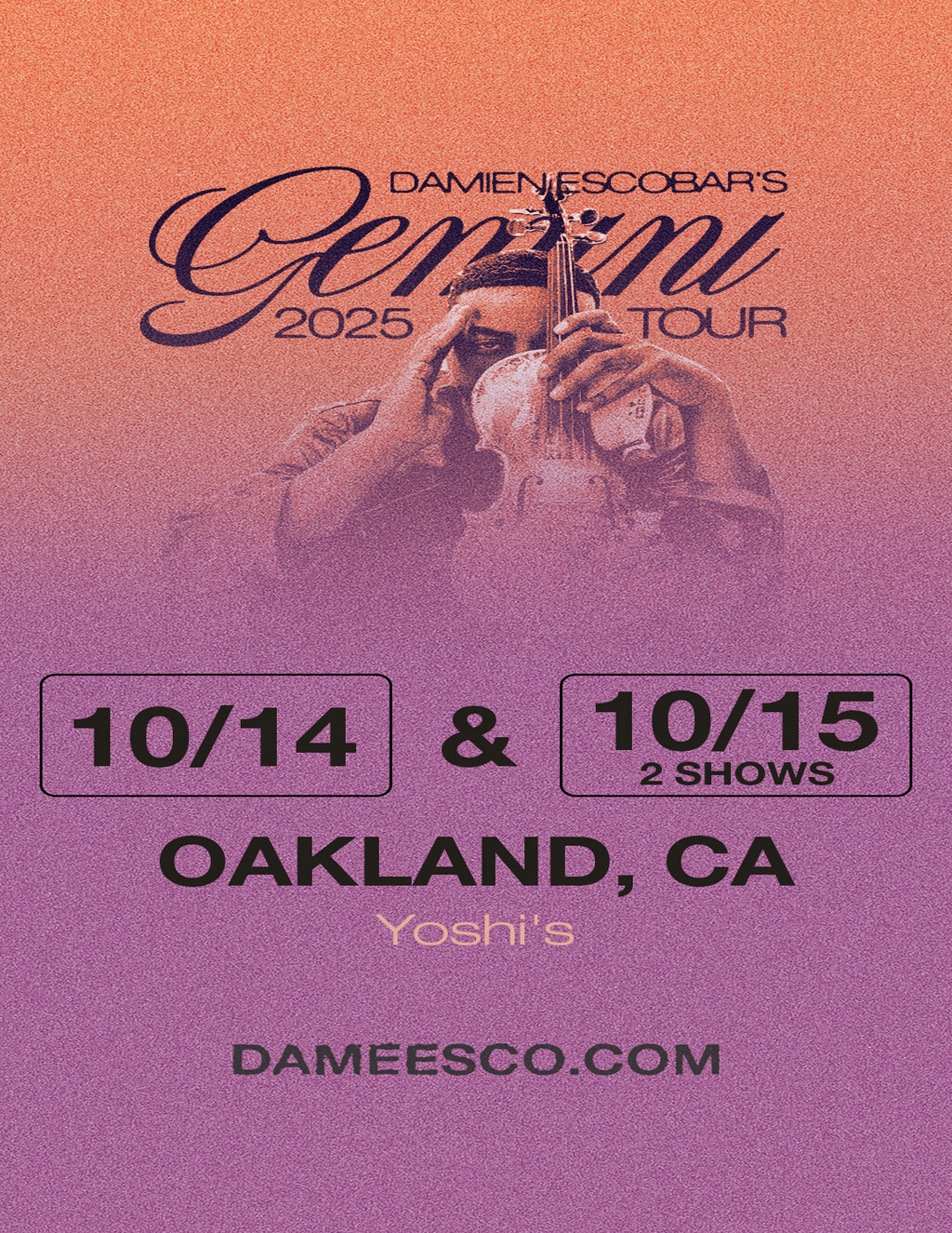 Yoshi s Yoshi s  Oakland promotion flier on Digifli com