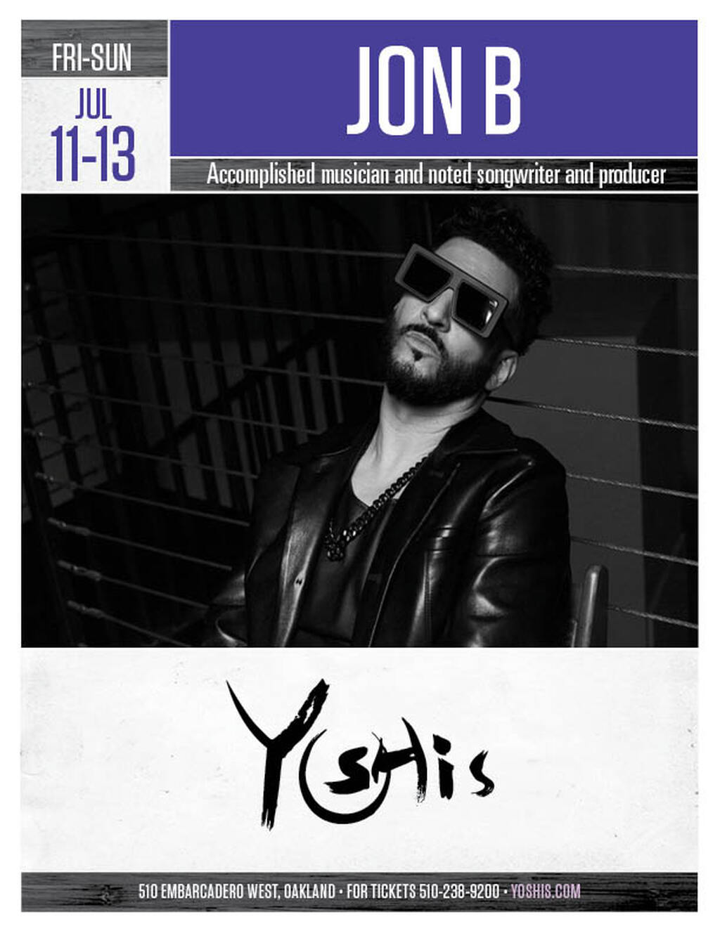 Yoshi s Yoshi s  Oakland promotion flier on Digifli com
