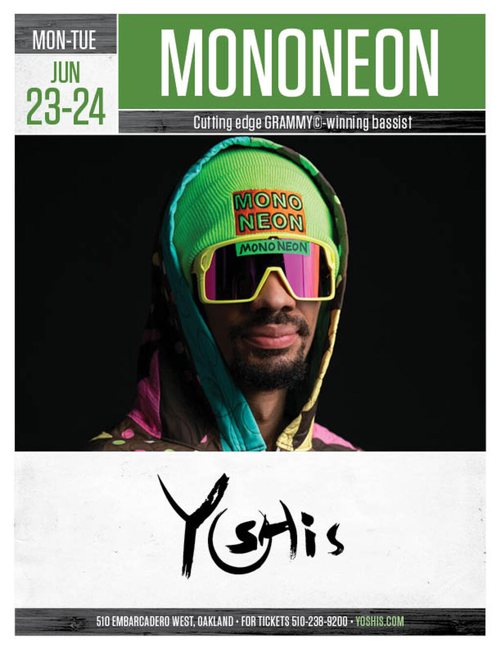 Yoshi s Yoshi s  Oakland promotion flier on Digifli com