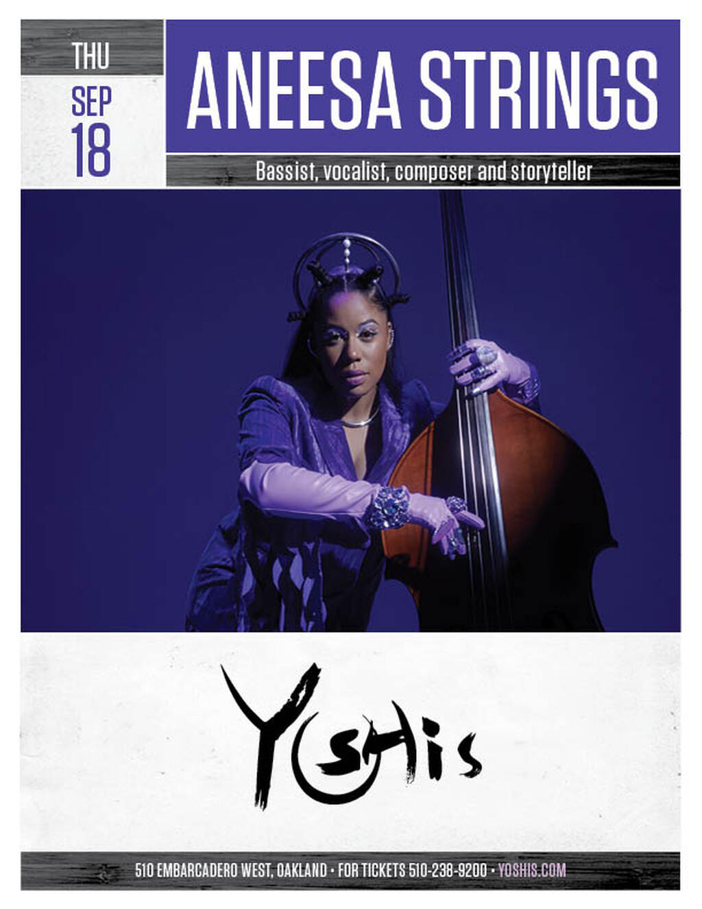 Yoshi s Yoshi s  Oakland promotion flier on Digifli com