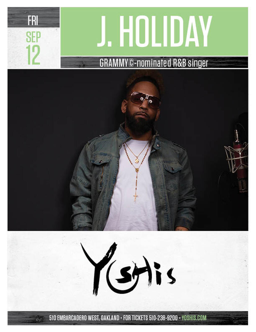 Yoshi s Yoshi s  Oakland promotion flier on Digifli com