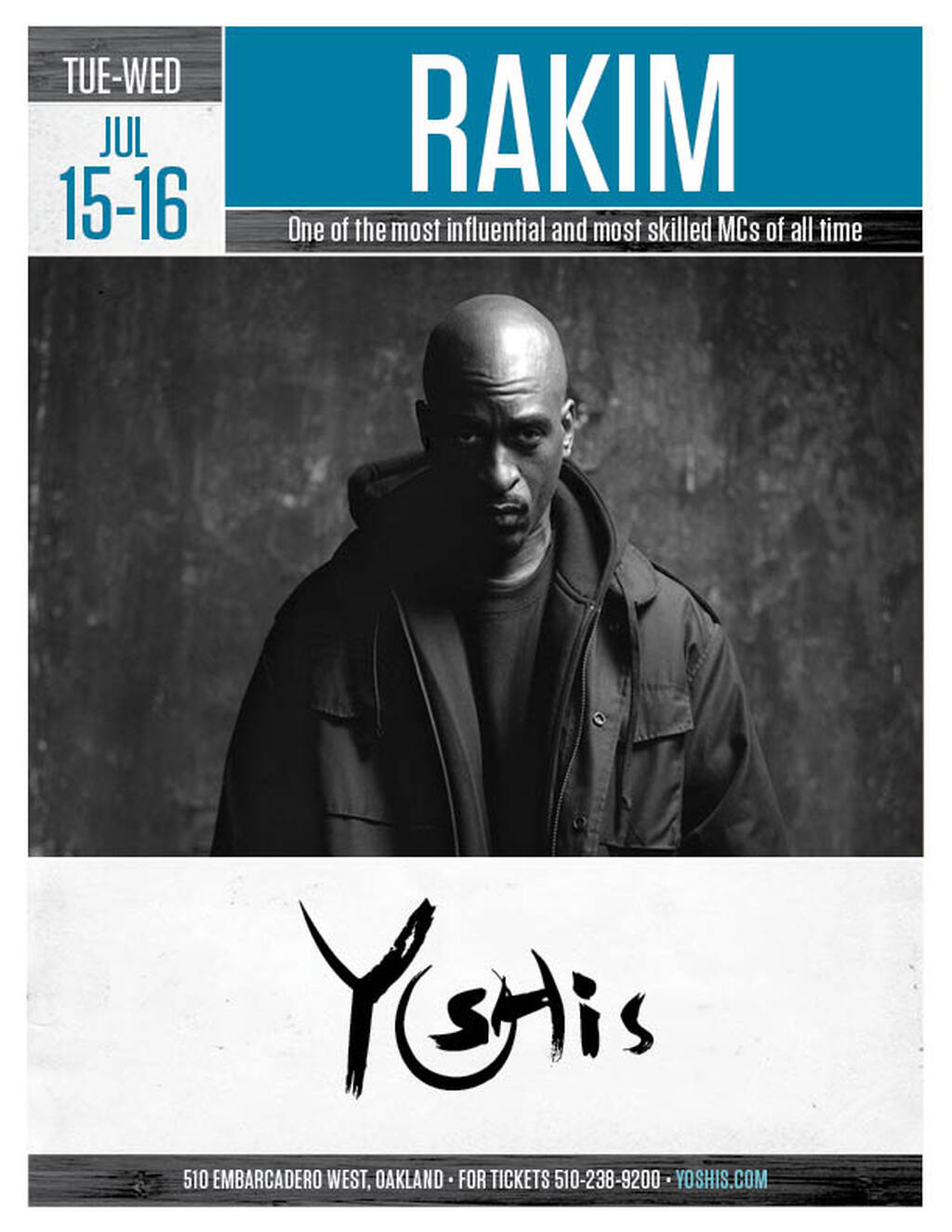Yoshi s Yoshi s  Oakland promotion flier on Digifli com