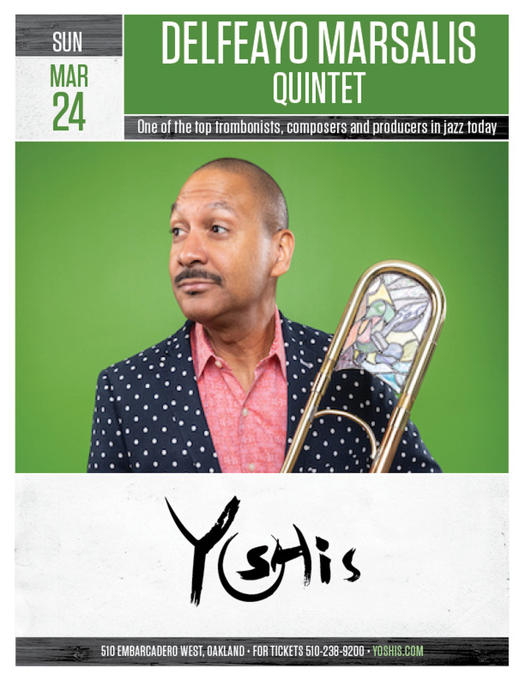 Yoshi s Join Us at Yoshi s for a Night of Incredible Jazz promotion flier on Digifli com