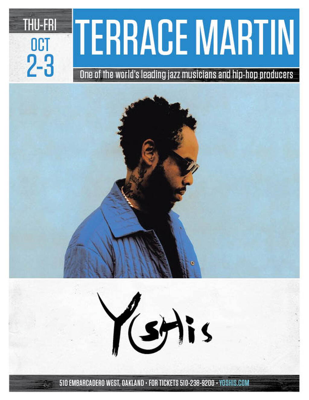Yoshi s Yoshi s  Oakland promotion flier on Digifli com