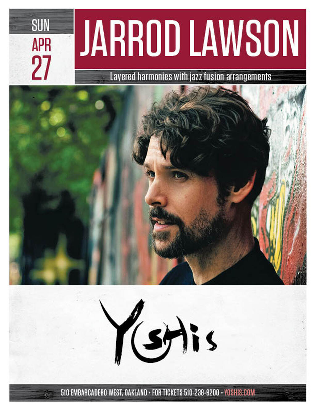 Yoshi s Yoshi s Oakland  Oakland promotion flier on Digifli com