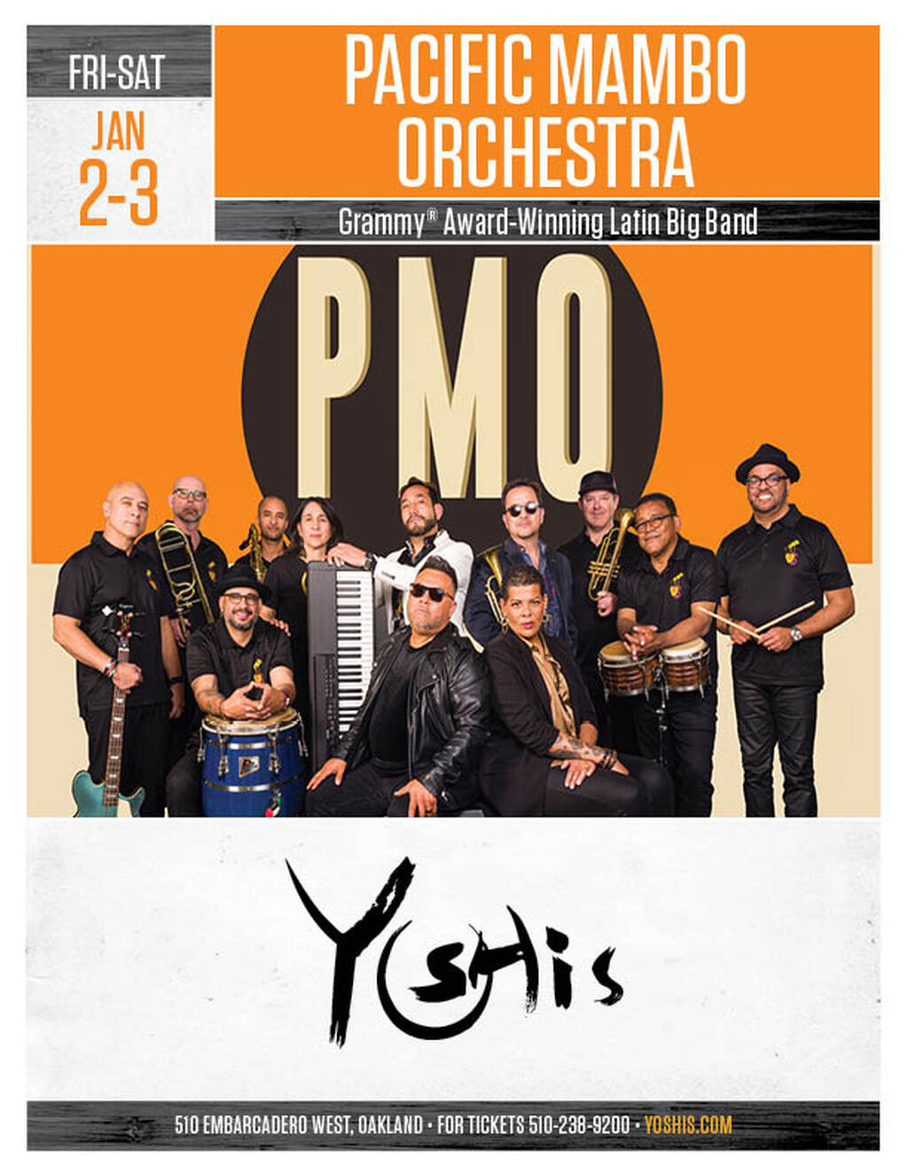 Yoshi s Yoshi s  Oakland promotion flier on Digifli com