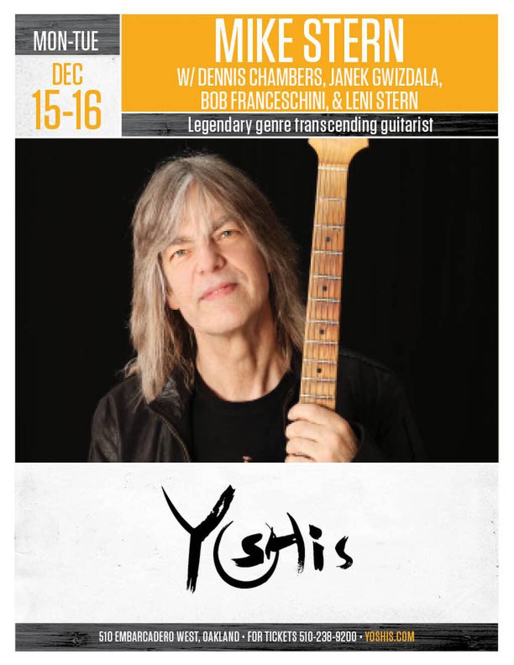 Yoshi s Yoshi s  Oakland promotion flier on Digifli com