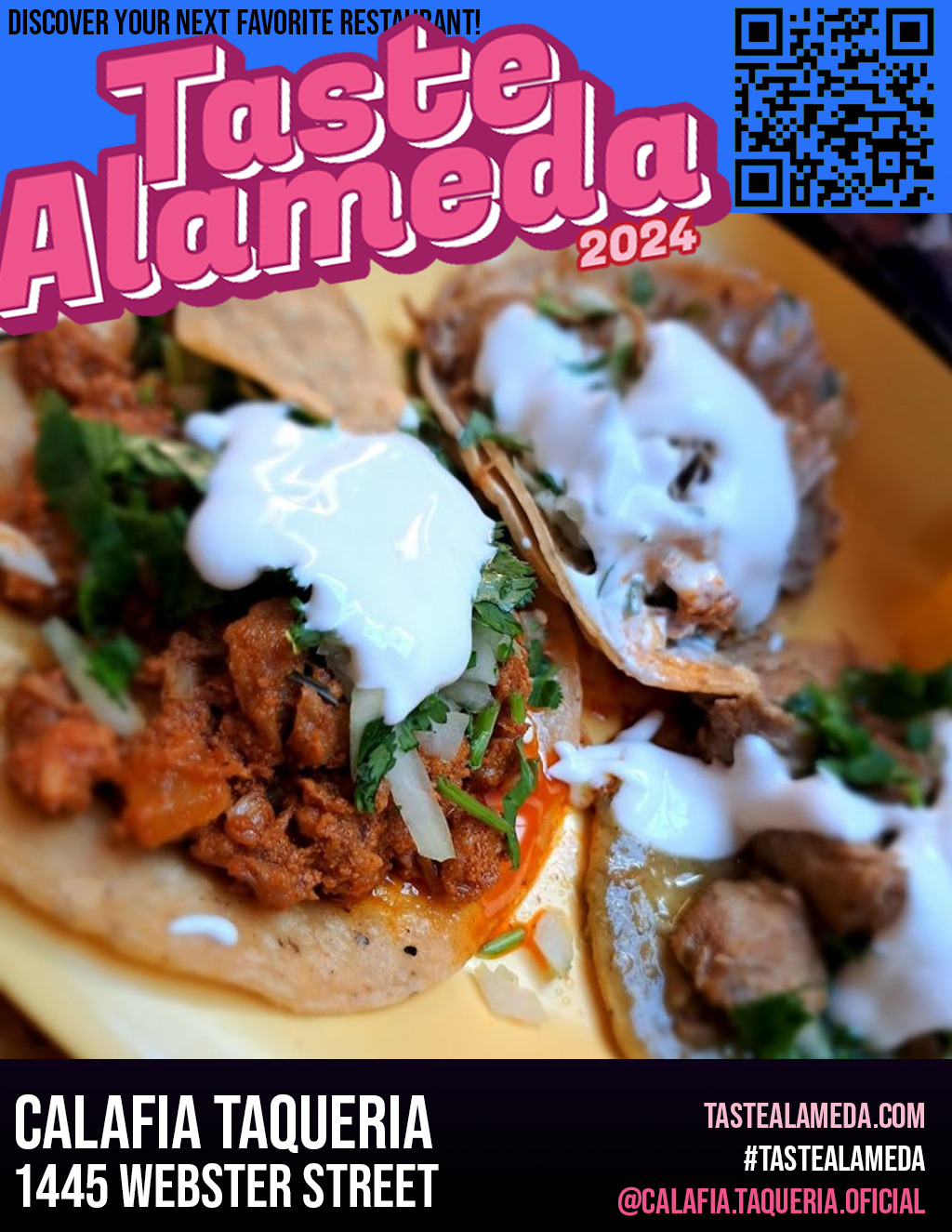   Exploring Authentic Mexican Cuisine at 2024 Calafia Taqueria  promotion flier on Digifli com