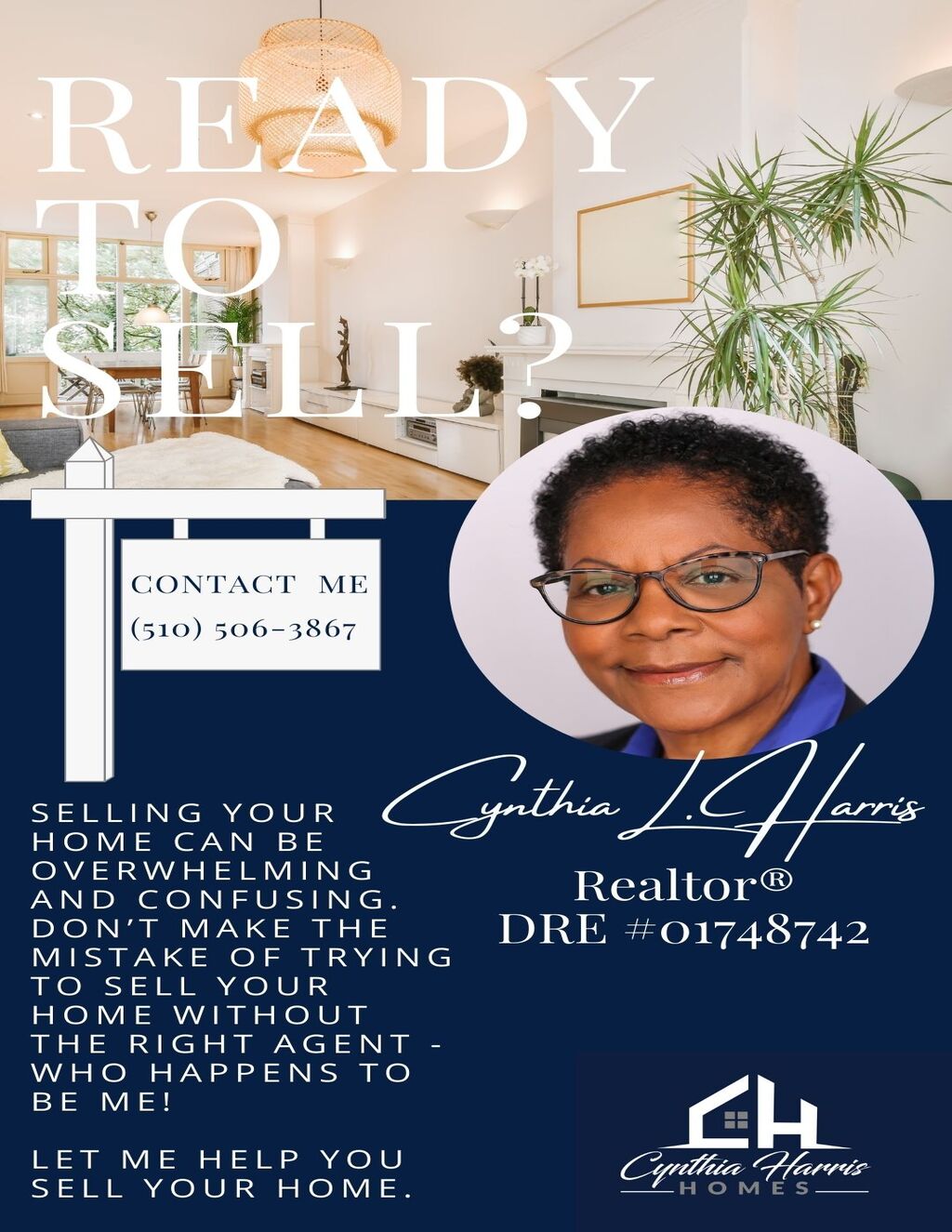 Cynthia L  Harris   Realtor   Notary  Selling Your Home  Let Me Help   promotion flier on Digifli com