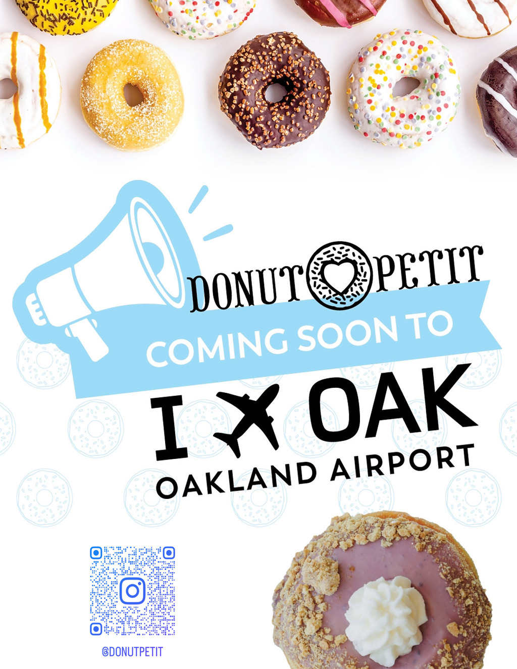 Cafe Jolie Donut Petit at Alameda promotion flier on Digifli com