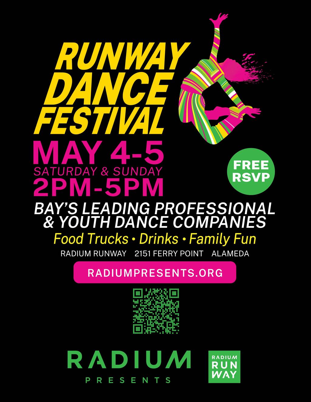  Dance and Fun at Radium Runway Festival on May 4 5  promotion flier on Digifli com