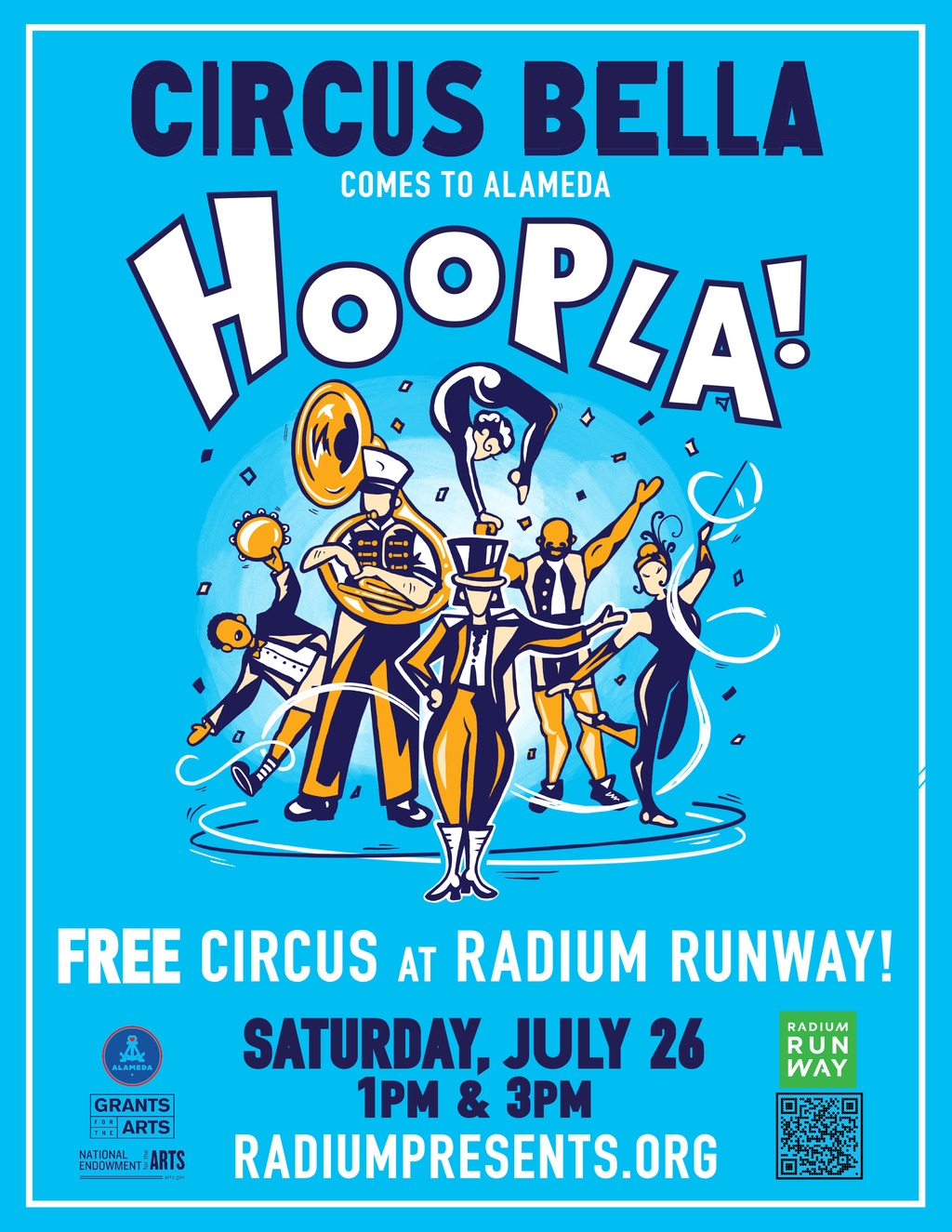 Radium Runway Radium Runway  Alameda promotion flier on Digifli com