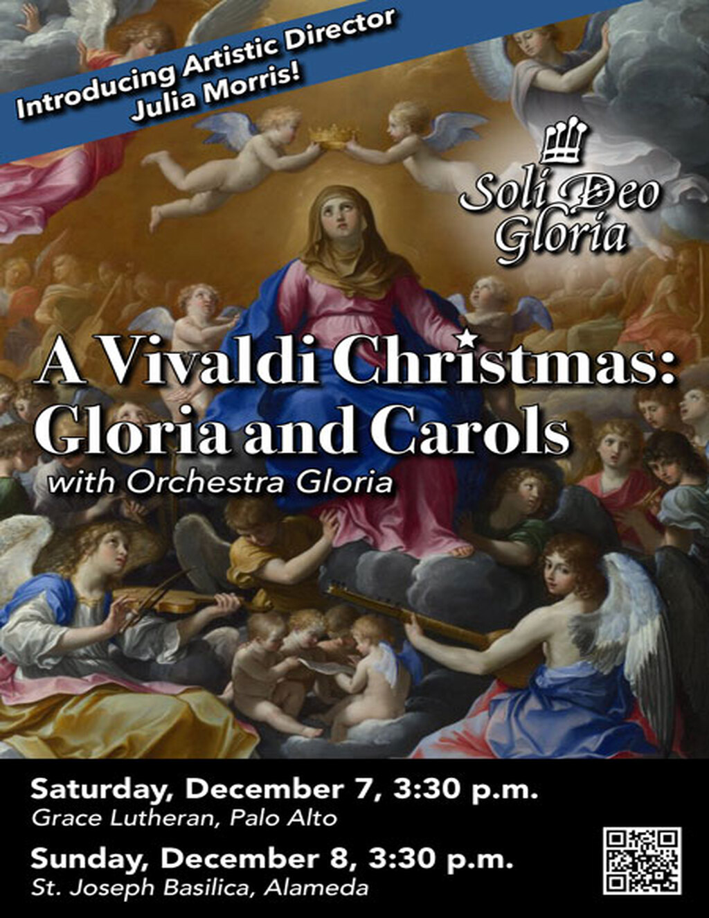 Alameda Experience the Magic of Music  A Vivaldi Christmas at St  Joseph Basilica  Alameda  CA promotion flier on Digifli com