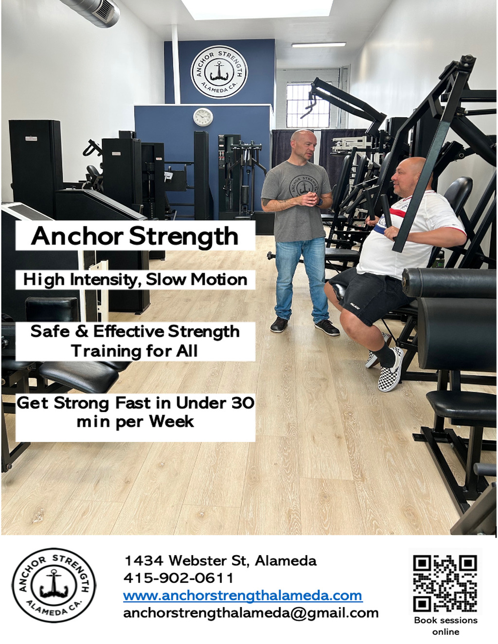unkown Anchor Strength  Alameda promotion flier on Digifli com