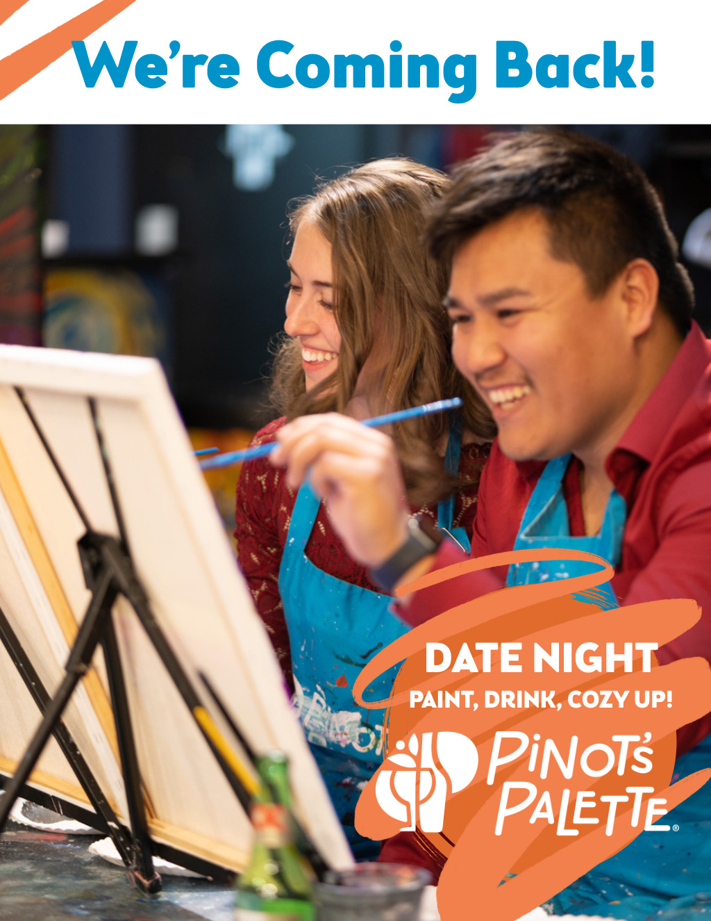 unkown Pinot s Palette Date Night    City  promotion flier on Digifli com