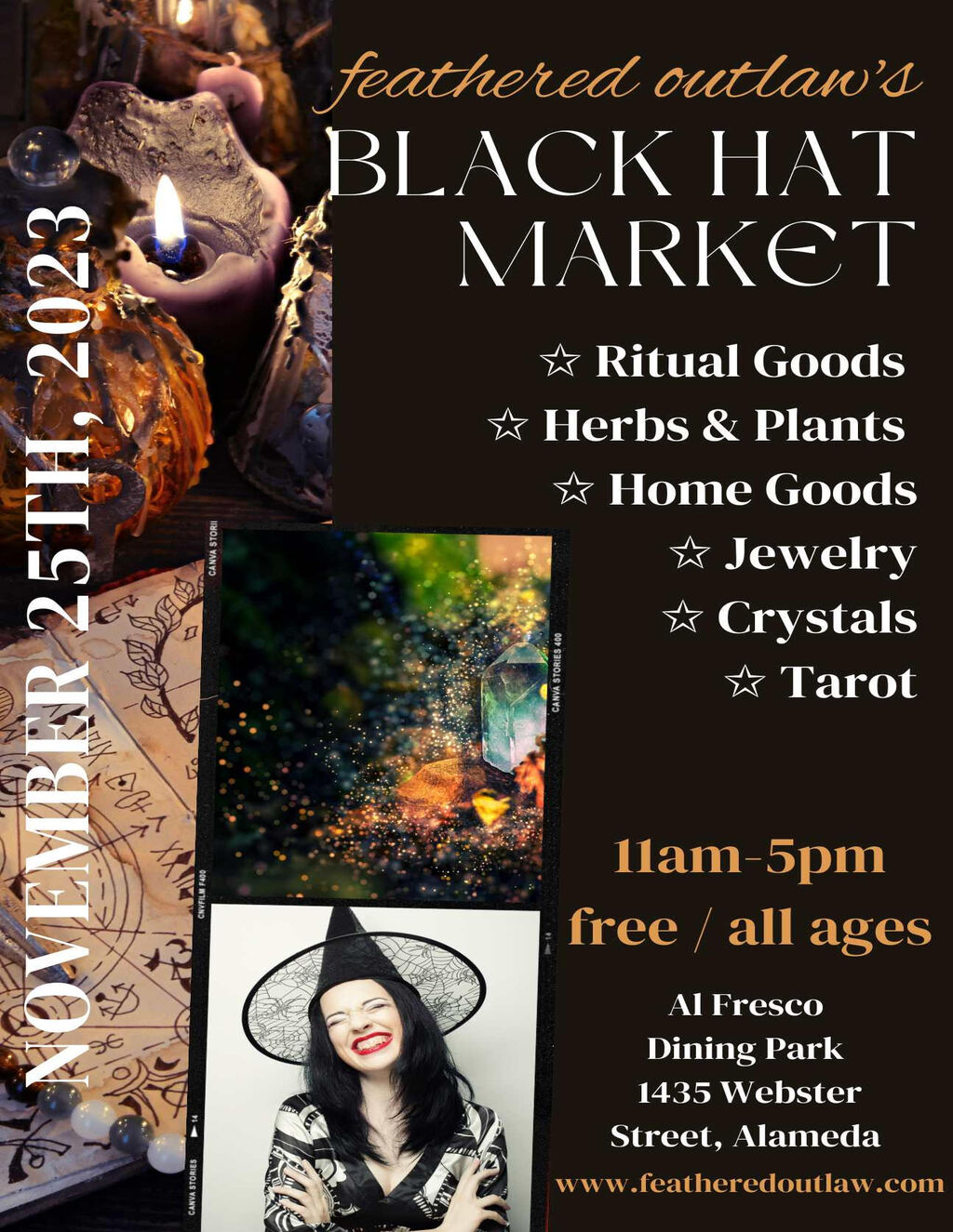  Feathered Outlaw s Black Hat Market promotion flier on Digifli com