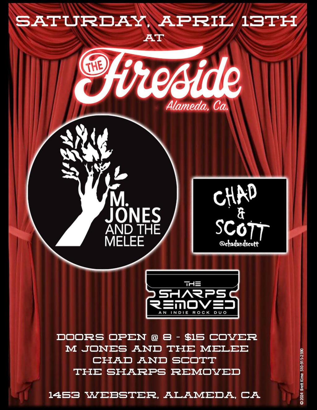 The Fireside Lounge Welcome to The Fireside Lounge promotion flier on Digifli com